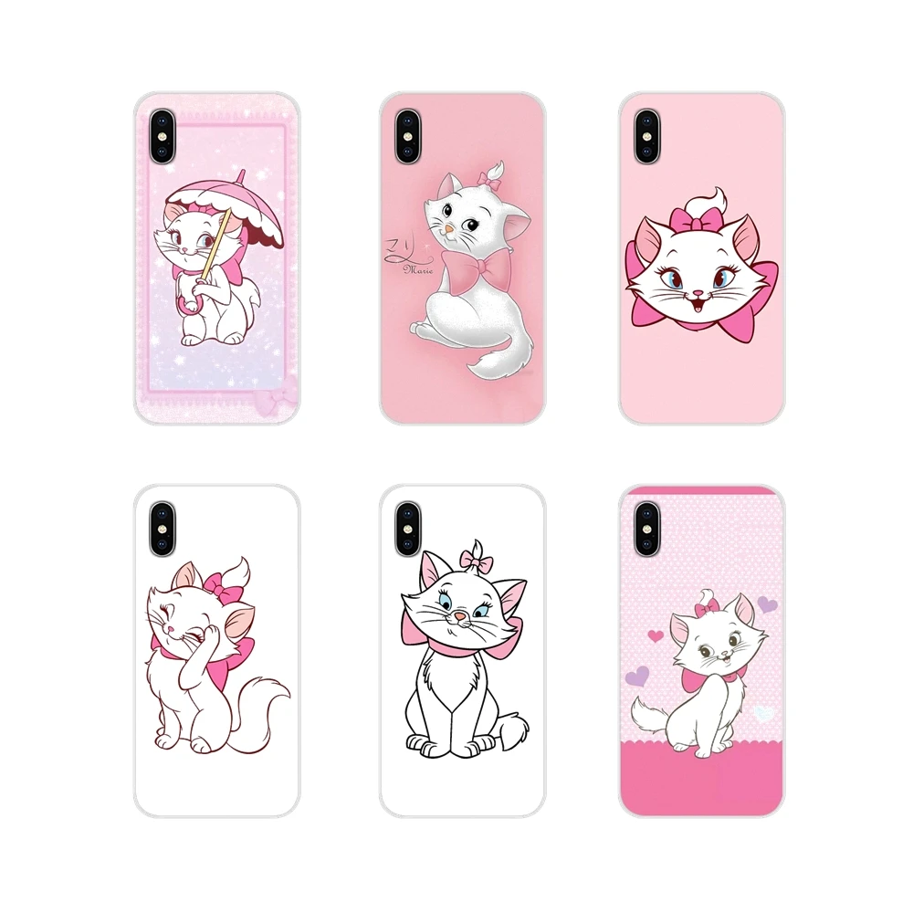 Los Dibujos Animados Gata Marie Aristogatos Tpu Transparente De La