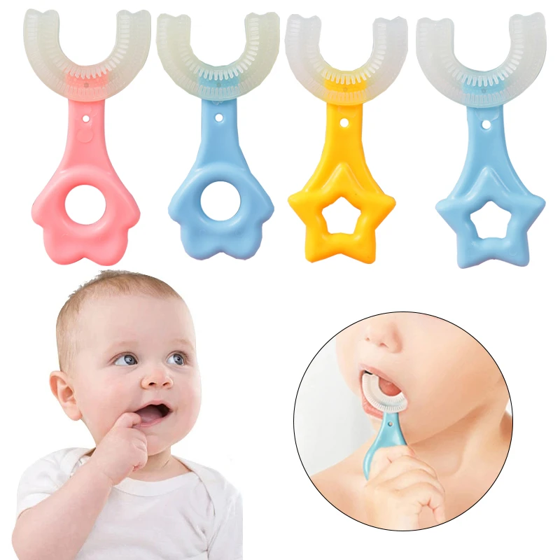 子供のためのシリコン製の歯ブラシ 歯磨き粉の美白とマッサージを備えた歯のクリーニングツール Toothbrushes Aliexpress
