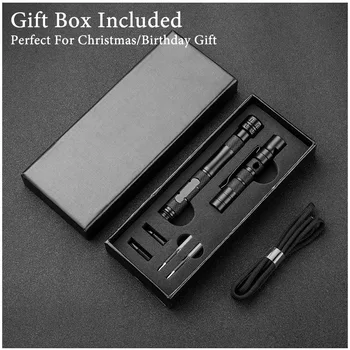 10-In-1 Hand Spinner Self Defense Tactical Pen Whistle Screwdriver Bottle Opener Window Breaker Outdoor Survival EDC Tool Gift 6