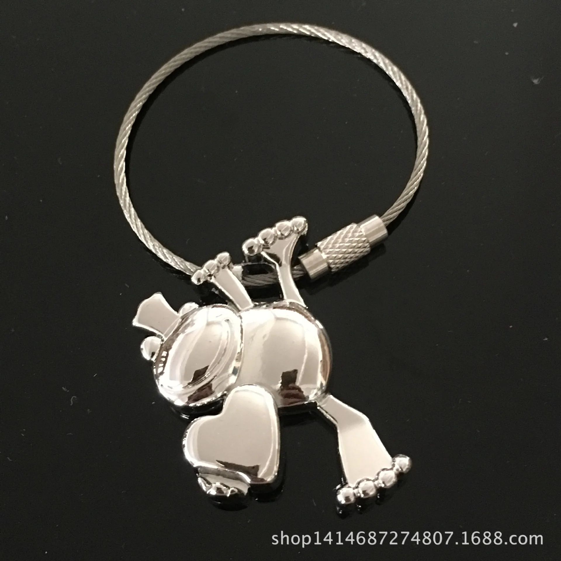 Креативный мужской практичный кабель для принадлежностей веревка форма лягушки лягушка принц кулон ремесла крутой брелок