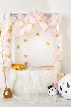 

Christmas Photography Backdrop Xmas Tree Snowman Snowflake Background Happy New Year Party Decorations Photo Studio Prop