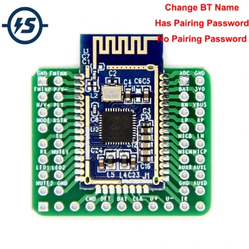 

Wireless Bluetooth Decoder Board 5.0 Support AUX Audio Receiver Module BK3266 TF Card U Disk Infrared Remote Change BT Name