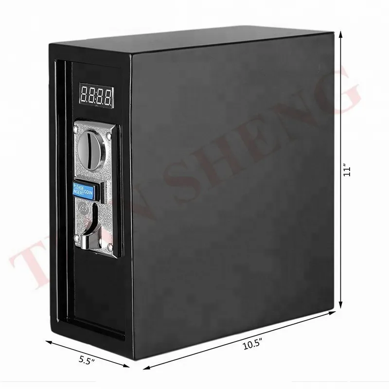 

Coin Operated Timer Control Box Vending Machine Coin Acceptor Timer Control Box With multi Coin Selector For washing machine