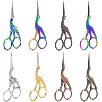 

Crane Mouth Scissors cross stitch Antique Vintage Craft Sewing Scissor Fishing Stainless Steel Thread Scissors Cutting Fabric