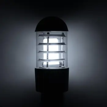 

Waterproof 12W Round Cover Single Head Garden Light Outdoor Waterproof Wall Light Black IP65 Wall Lamp Outdoor E27 Socket