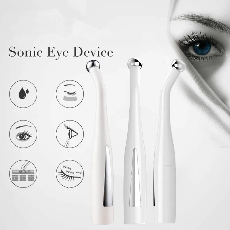 

1pc Electric Eye Massage Pen Vibration Dark Circle Puffiness Removing Skin Rejuvenation Beauty Massage Device Portable DT05