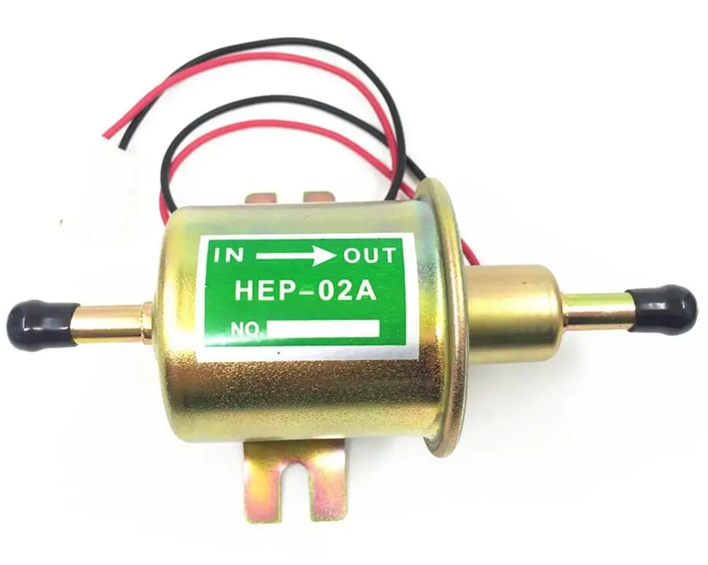 1pc Brand New Electric Fuel Pumps Hep-02a Full Brass Universal Fit for Motorcycles Atv Carburetor | Автомобили и мотоциклы
