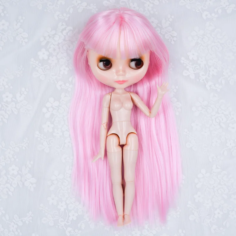 Blyth BJD кукла, Blyth кукольные Обнаженная индивидуальные матовое куклы может быть изменен макияж и платье, 12 дюймов мяч шарнирные 07 - Цвет: NBL03