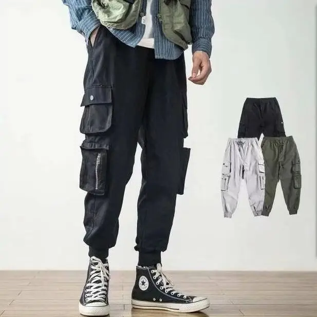 Summer Joggers Hip Hip Pant Star Print Men Harajuku Sweatpant Streetwear Fashion Casual Track Pants Sweat Trousers White - Цвет: 5