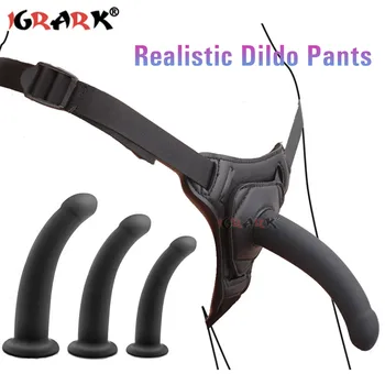 Strap On Realistic Dildo Pants Sex Toys For Woman Men Couples Strapon Penis Panties For Lesbian Gay Adult Games Erotic Products 6