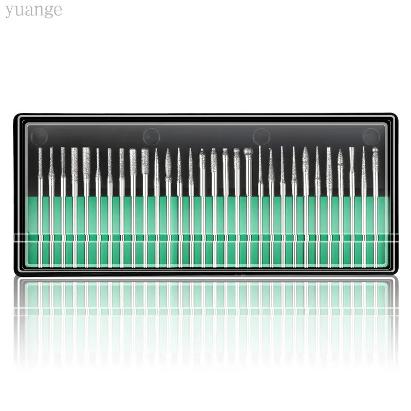 

Nail Surface Grinding Tools Nail Electric Sander Accessories Alloy Grinding Head Polish Grinding Head 30 Pieces