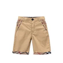 Детская одежда в европейском и американском стиле; повседневные брюки для мальчиков; шорты из чистого хлопка