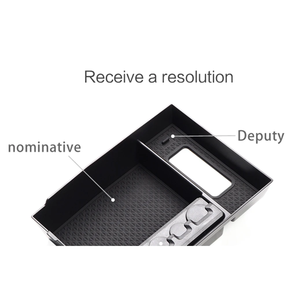 Replacement For Mazda Cx-8- Car Center Console Insert Box Armrest Sundries Storage Tray Pallet