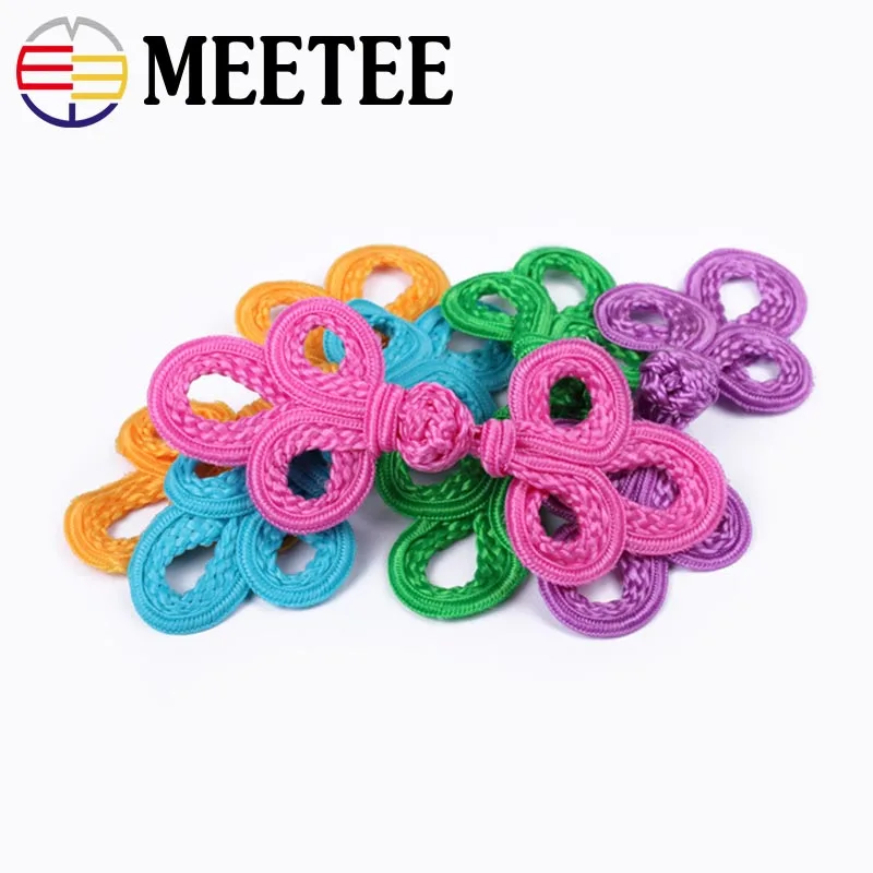 10/20pcs Tang Suit Cheongsam Chinese Knot Buttons Multicolor Frog Button Decorative DIY Sewing Crafts | Дом и сад