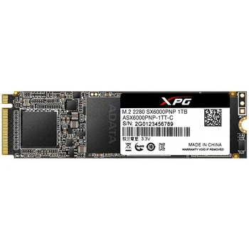 

ADATA ASX6000PNP-1TT-C solid-state drive, SSD, M. 2, 1TB, PCI-E, read: 2100 MB/s, write: 1400 MB/s, TLC 3D NAND
