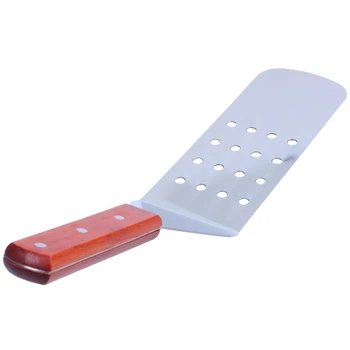 

Beef Food Kitchen Barbecue BBQ Grill Spatula Stainless Steel Scraper Tools