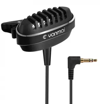 

Collar Conference capacitance Microphone with One Point and Two Extension Wiring for Video Voice Lectures Business Conference