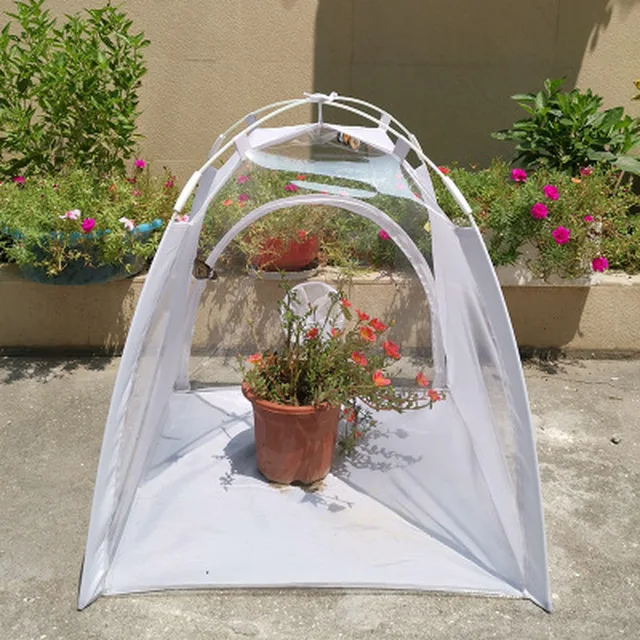 Multifunkcionális Növényszigetelés Fészerkert Átlátszó Üvegházhatású Mini Összecsukható Üvegházak Pvc Meleg Szoba Kert - Image 3