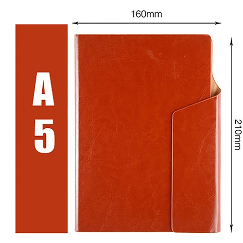 A5 Include pen Мягкий кожаный A5 горизонтальный Coverpad милый планировщик на неделю планировщик для путешественников простой блокнот для студентов школы Suplies - Цвет: A5 Include pen