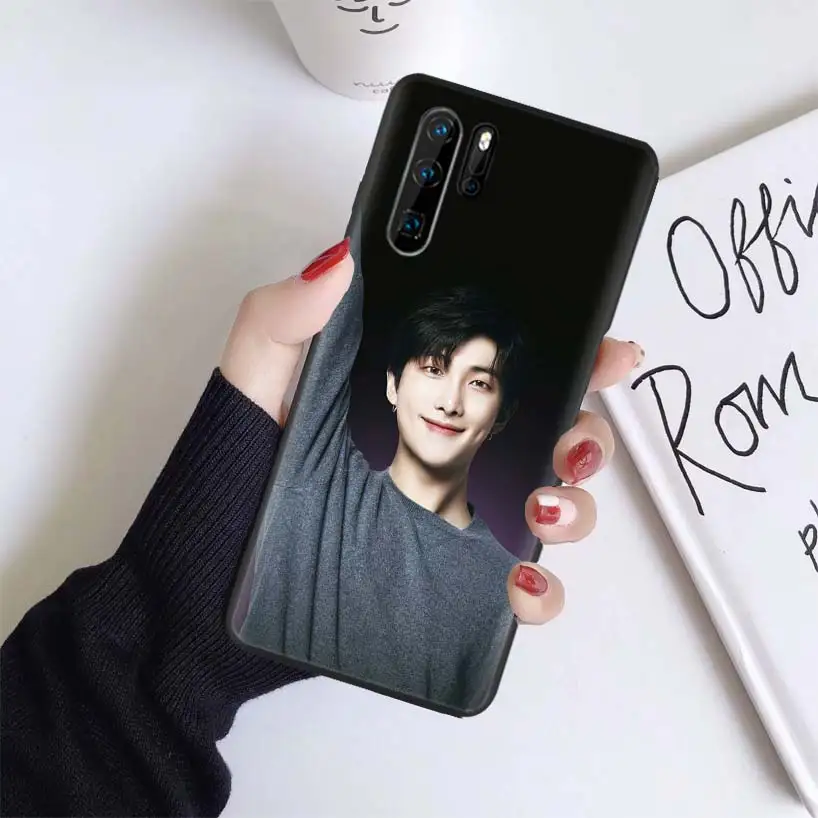 BS130-5 Kpop Ким V Taehyung черный чехол для huawei mate 30 20 10 P30 P20 P10 Pro Lite P Smart Z мягкий чехол для телефона - Цвет: BS130-5