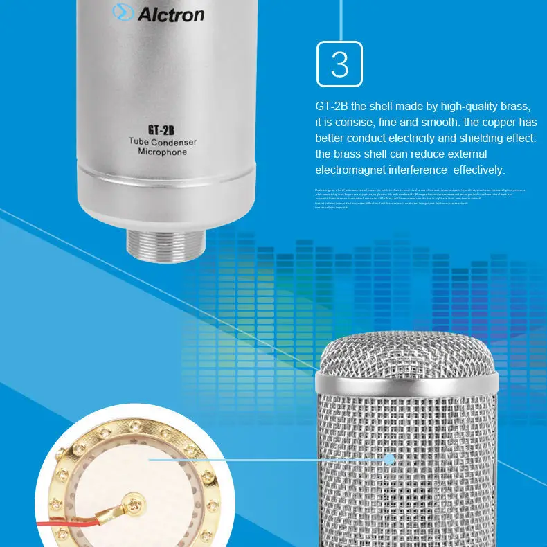 100% original Alctron GT-2B Professional Large