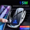 Automatic 15W Fast Wireless Car Charger for Samsung S20 S10 iPhone 12 Pro Max 11 XS XR Magnetic USB Infrared Sensor Phone Holder ► Photo 2/6