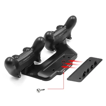 

General Vertical Stand Dock for PS4 Slim/PS4 PRO with 2 Controller Charger Dock, Screw Slot Play Station 4 Slim/PRO Holder