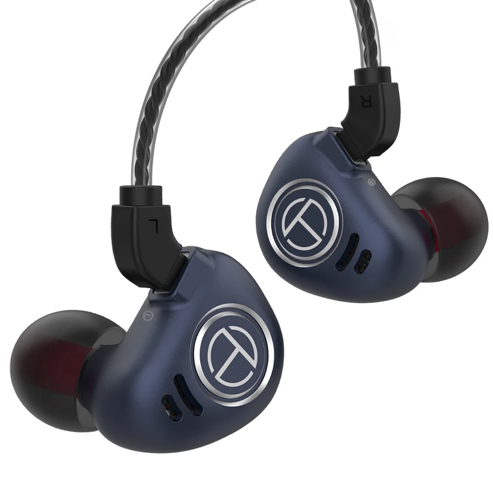 TRN V90 4BA+ 1DD гибридные металлические наушники-вкладыши IEM HIFI DJ монитор для бега спортивные наушники ушные наушники гарнитура наушники для V80/X6/IM2