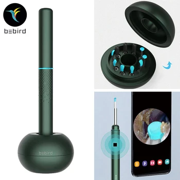 

2020 High Tech Bebird M9 Pro Smart Visual Ear Stick In-Ear Cleaning Endoscope Mini Camera Otoscope Borescope Ear Picker Tools