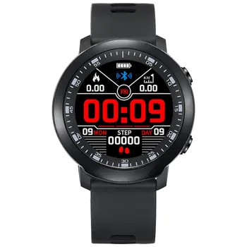 

SW05 Smart Watch Waterproof Blood Pressure Fitness Tracker Sleep Monitor Music Control Full Screen Press