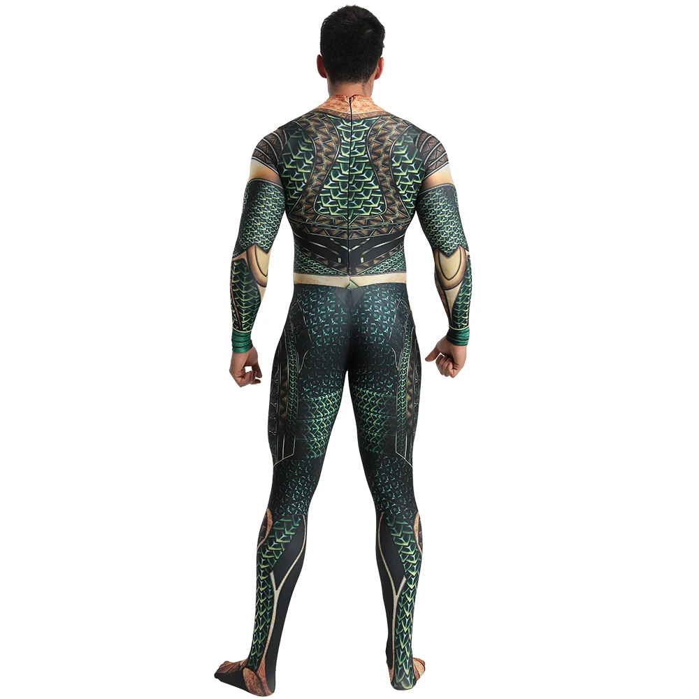  Halloween Saints' All Hallows' Day anime DC comic Aquaman Cosplay Zentai Costume tights adults/chil