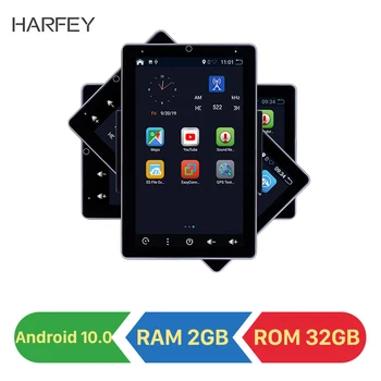 

Harfey Universal Car Android 10.0 Auto Radio 10.1" HD Navi 180° Rotatable Screen RAM 2GB ROM 32GB GPS Multimedia support Carplay