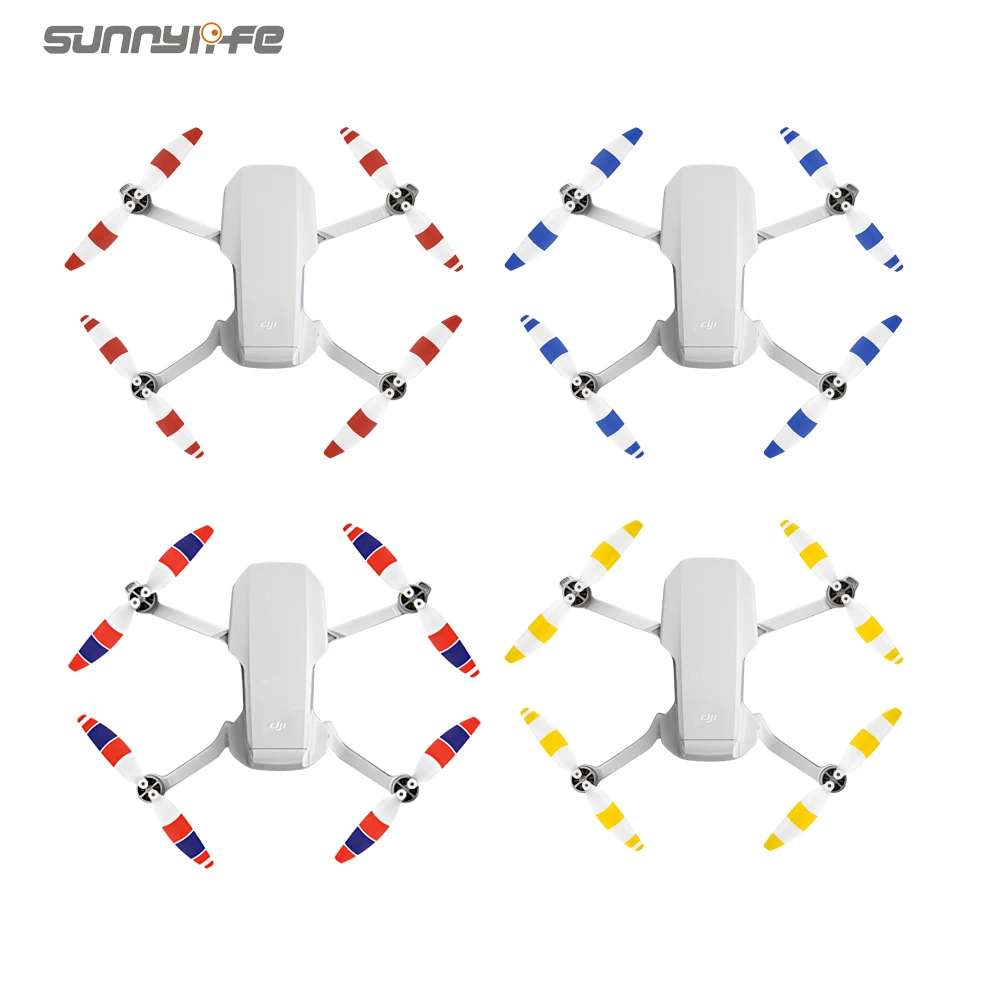 Hot Sale AIX 8pcs Propellers for DJI Mavic MINI Lightweight Propellers 4726F Foldable Low Noise Accessories for Mavic Mini Drone Accessories 