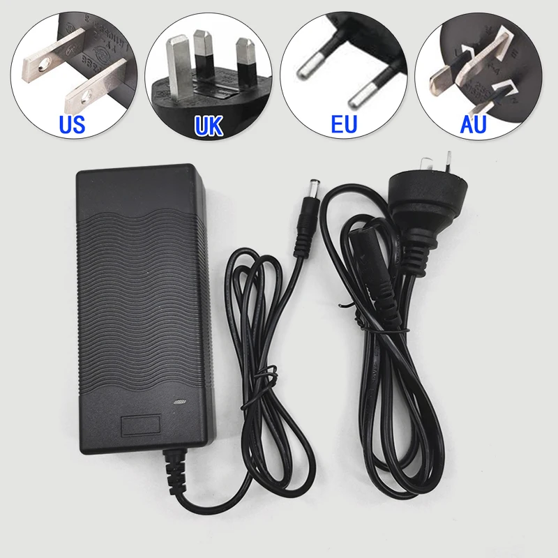 

1pc Adapter Electric Scooter Charger 42V DC 13.5x6x3.5CM For KUGOO S Series ETWOW 8-inch Scooter Replacement Accessories
