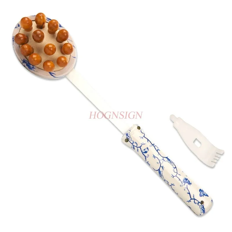 back massager Massage stick massage hammer massage blue and white massager meridian flapping stick fitness back stick