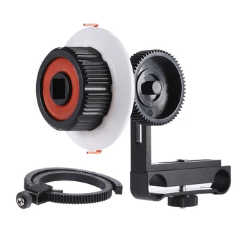 

Stable Portable Video Stabilizer Follow Gear Ring Belt DSLR Cameras Lens Control Clamp Photo Studio Single for Sony A7