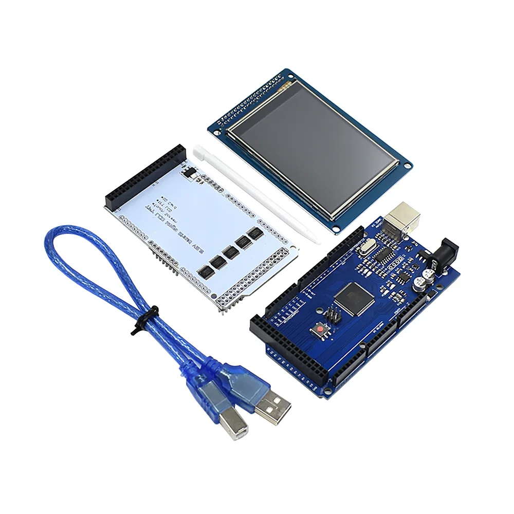 arduino mega 3.2 tft lcd touch shield free sample