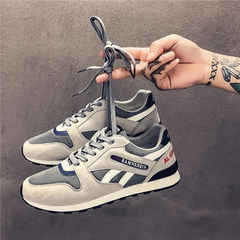 

Spring and Autumn Super Fire 2019 classic brand designer new casual shoes men's tide shoes mesh non-slip wild men's shoes