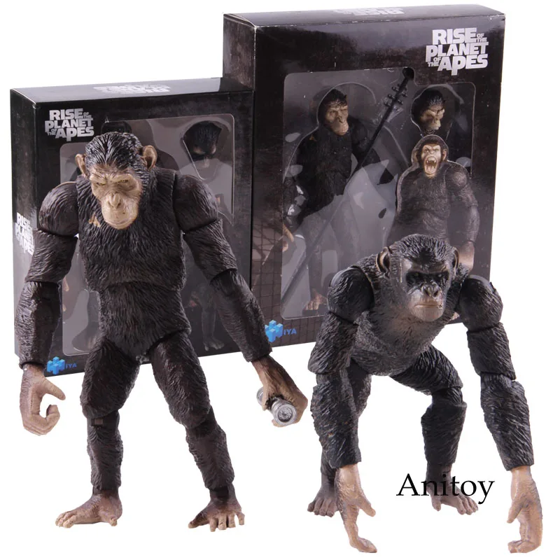 

Movie Rise of the Planet of the Apes Caesar Koba PVC Action Figure Collectible Model Toy