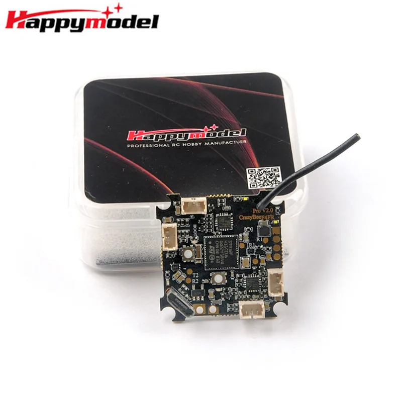 Совместимый полетный контроллер Happymodel Crazybee F4 Pro V2.1 2-3S для гоночного дрона Sailfly-X FPV