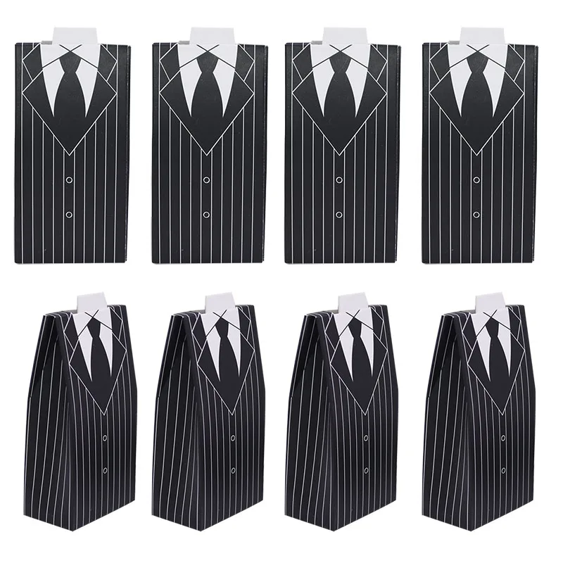 10cm Bride Groom Boxes Paper Wedding Gift Box