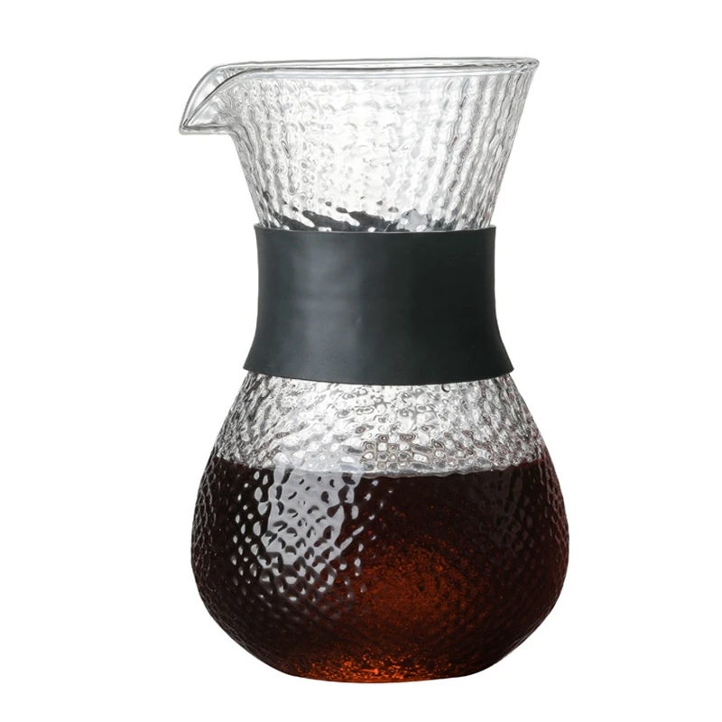 Ручные заваренные кофейники высокое боросиликатное стекло эспрессо вода ...