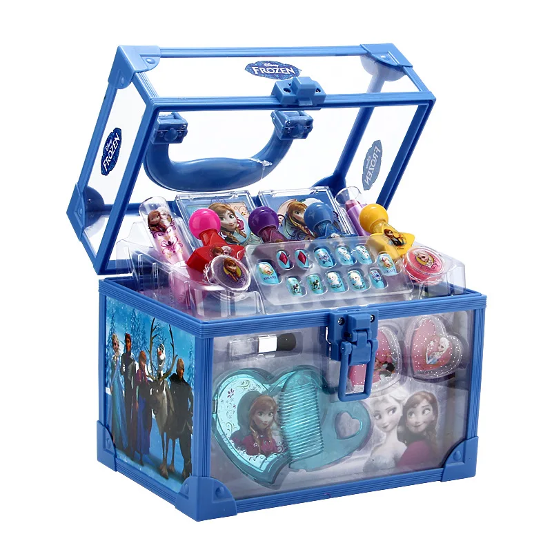 

Disney Children Cosmetics Frozen Princess Makeup Toy Sets GIRL'S 5-10-Year-Old Gift