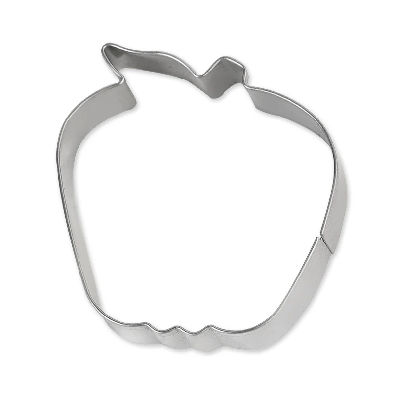 2.Apple 28 стилей формочки для печенья формы из алюминиевого сплава Симпатичные формы животных формы для печенья DIY помадка, кондитерские изделия для украшения кухонные инструменты для выпечки - Цвет: 2.Apple
