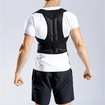 

Adult Back Attitude Posture Correction with Back jiao n'asakii dai Strap Strengthen Orthosis Support Fixed Belt Hump Correction