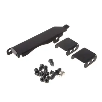 

Dual Fan Rack PCI Slot Cover Bracket 80-90mm Video Card Cooling Fan Buckle Black Metal