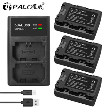 

For Sony NP-FZ100 NPFZ100 NP FZ100 NP FZ100 Battery+DUAL USB LED charger for Sony NP-FZ100, BC-QZ1, Sony a9, a7R III, a7 III, IL