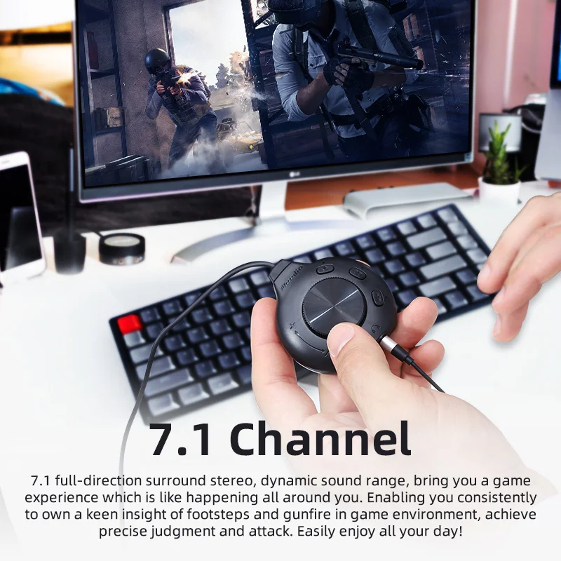 Проводные наушники Bluedio Li Pro 7 1 Виртуальная звуковая карта HIFI стерео гарнитура