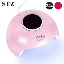 STZ 9/36 Вт УФ светодиодный светильник ногтя мини-лампа для ногтей комплект 12 Светодиодный s Sun Llight 365nm лампы для маникюра сушки всех видов Гель-лак инструмент Star6/Mini