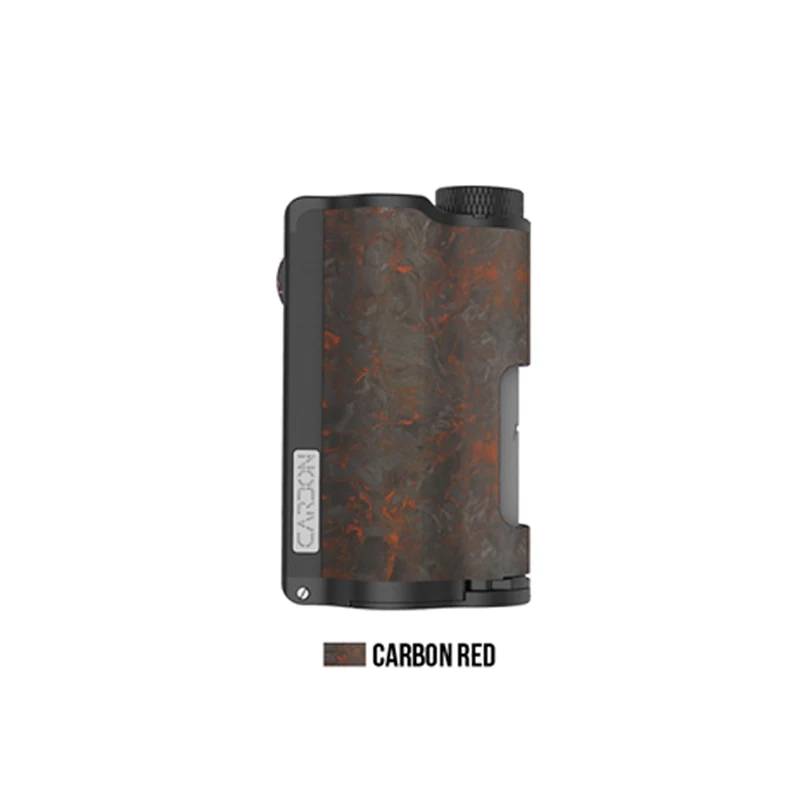 Carbon Red Dovpo Topside Dual Carbon Squonk Mod 200 Вт электронная сигарета Vape с чипом YIHI 0,96 дюймов TFT цветной экран испаритель - Цвет: Carbon Red